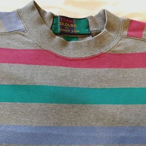Striped Cotton Pullover